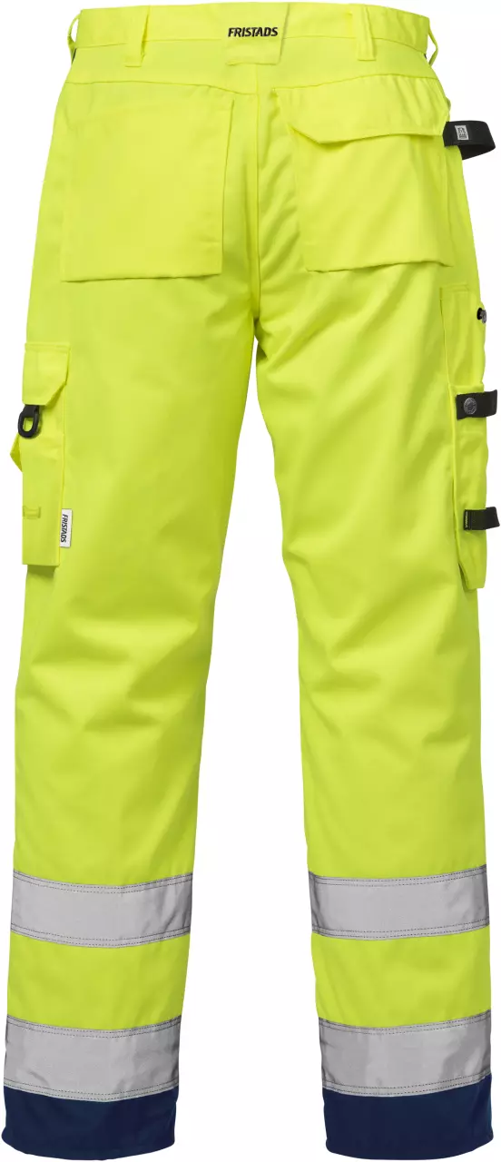 Fristads 100974-171, High vis Construction Pants Class 2, 2025 PLU, image 2, gallery thumbnail