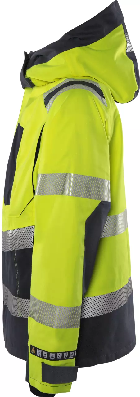 Fristads 134416-171, Palosuojattu High vis Airtech® kuoritakki Luokka 3 4525 ATHR, image 3, gallery thumbnail
