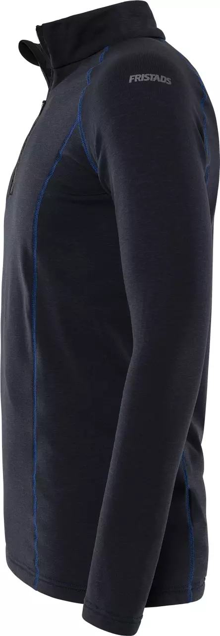 Fristads 111570-940, Polartec® långärmad t-shirt, kort dragkedja 7078 PT, image 4, gallery thumbnail