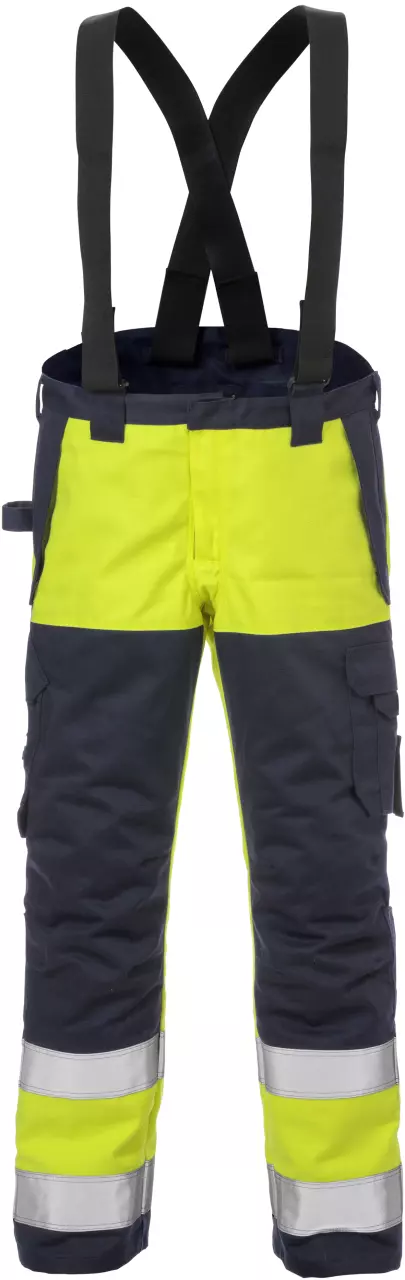 Fristads 125945-171, Palosuojatut High vis talvihousut luokka 2 2588 FLAM