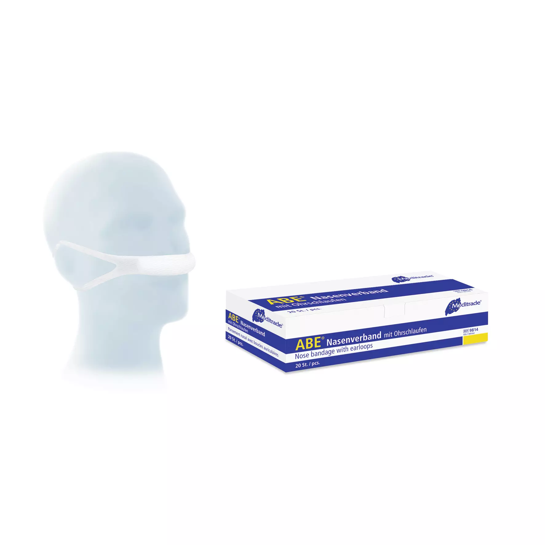 Meditrade 9814, BeeSana® Nasenverband mit Ohrschlaufen