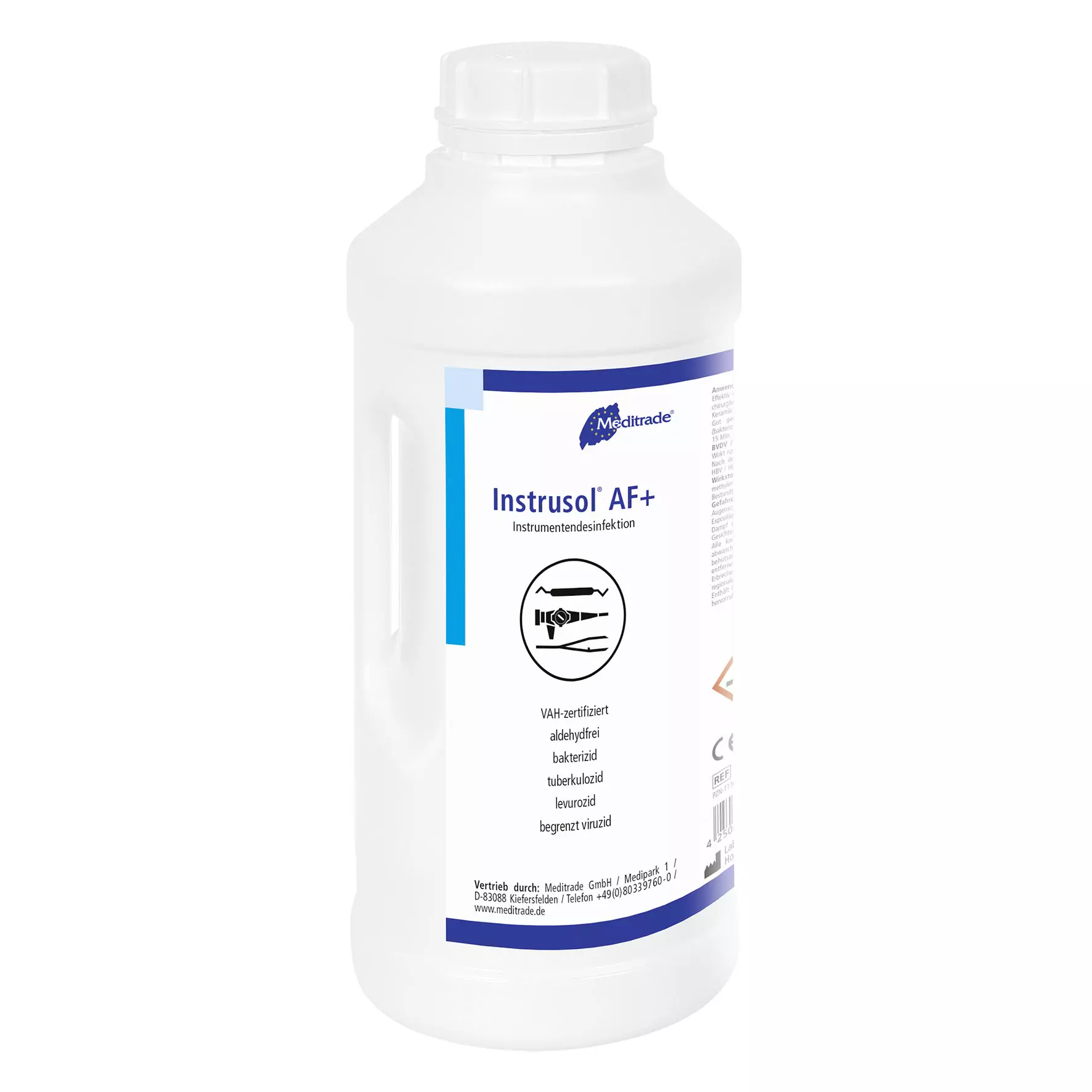 Meditrade 00973, Instrusol® AF+ Instrument Disinfectant, 2L, image 1