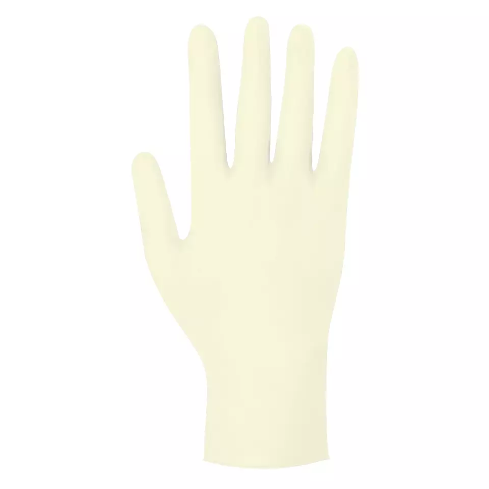 Meditrade 1221I, Gentle Skin® compact+ Latex Examination Glove, Powder-Free, image 2, gallery thumbnail