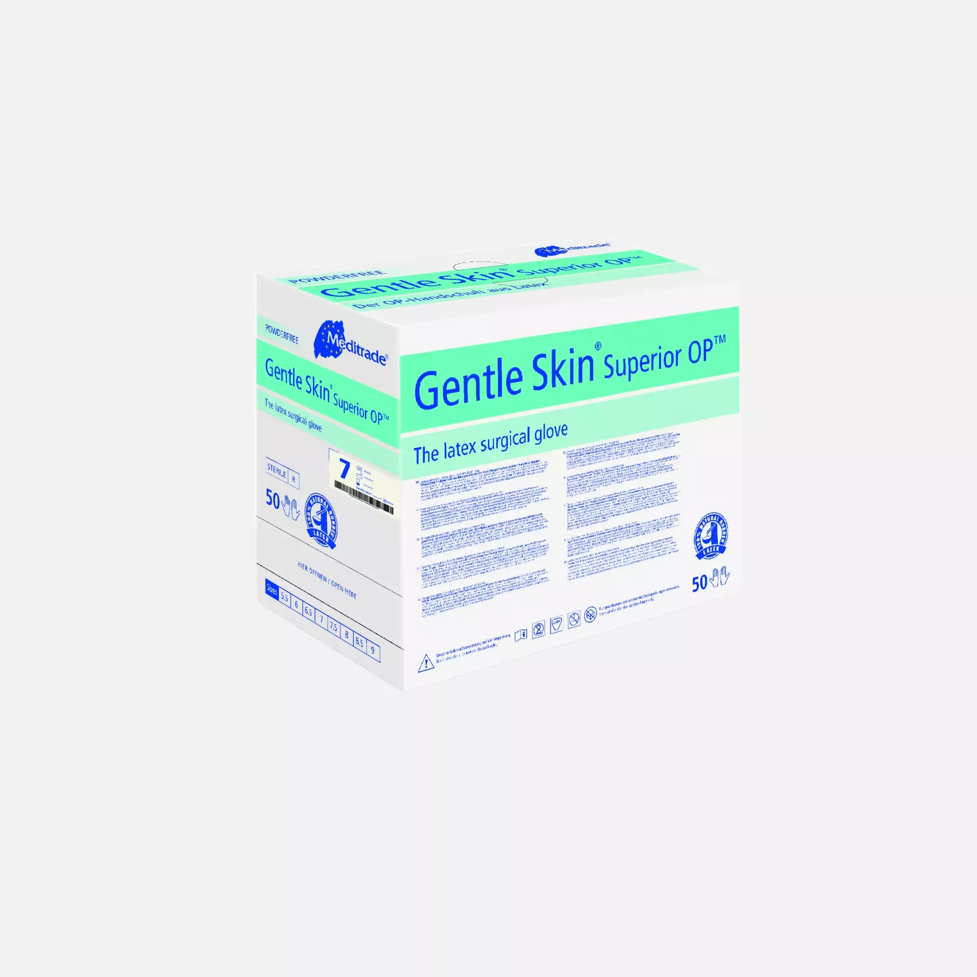 Meditrade 9041, Gentle Skin Superior OP™ Latex Glove, Powder-Free, image 4