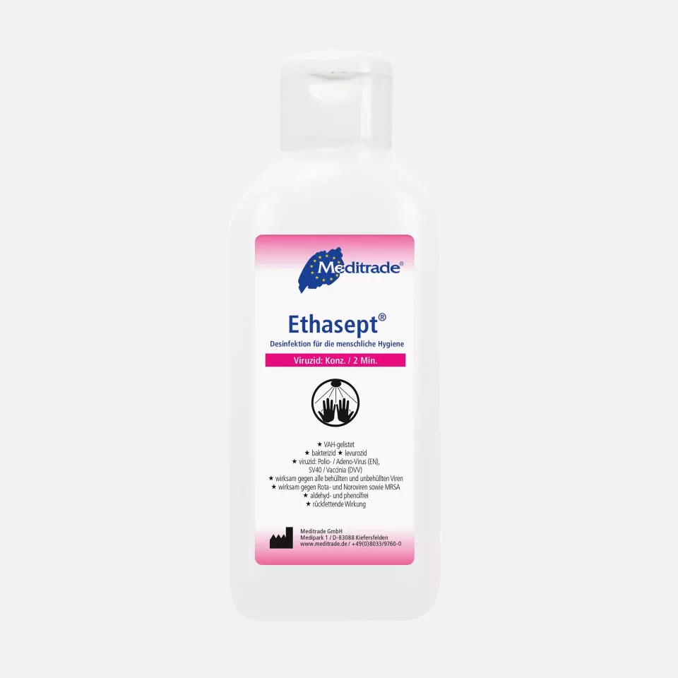 Meditrade 01001, Ethasept® Hand Disinfectant, 100 ml, image 1, gallery thumbnail