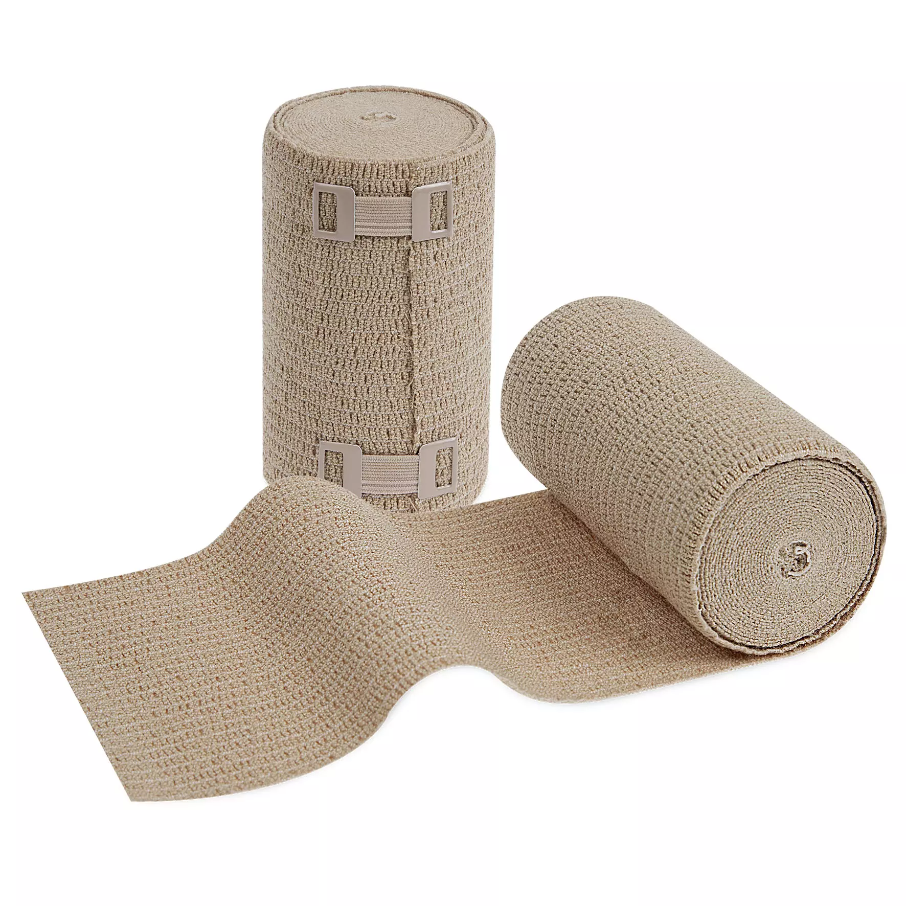 Meditrade 1563, ABE Ven® Heavy-Duty Permanently Elastic Long-Stretch Bandage, 8 cm x 7 m, image 1