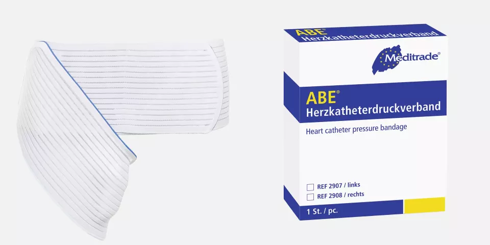 Meditrade 2908, ABE® Heart Catheter Pressure Bandage, Right, image 1, gallery thumbnail