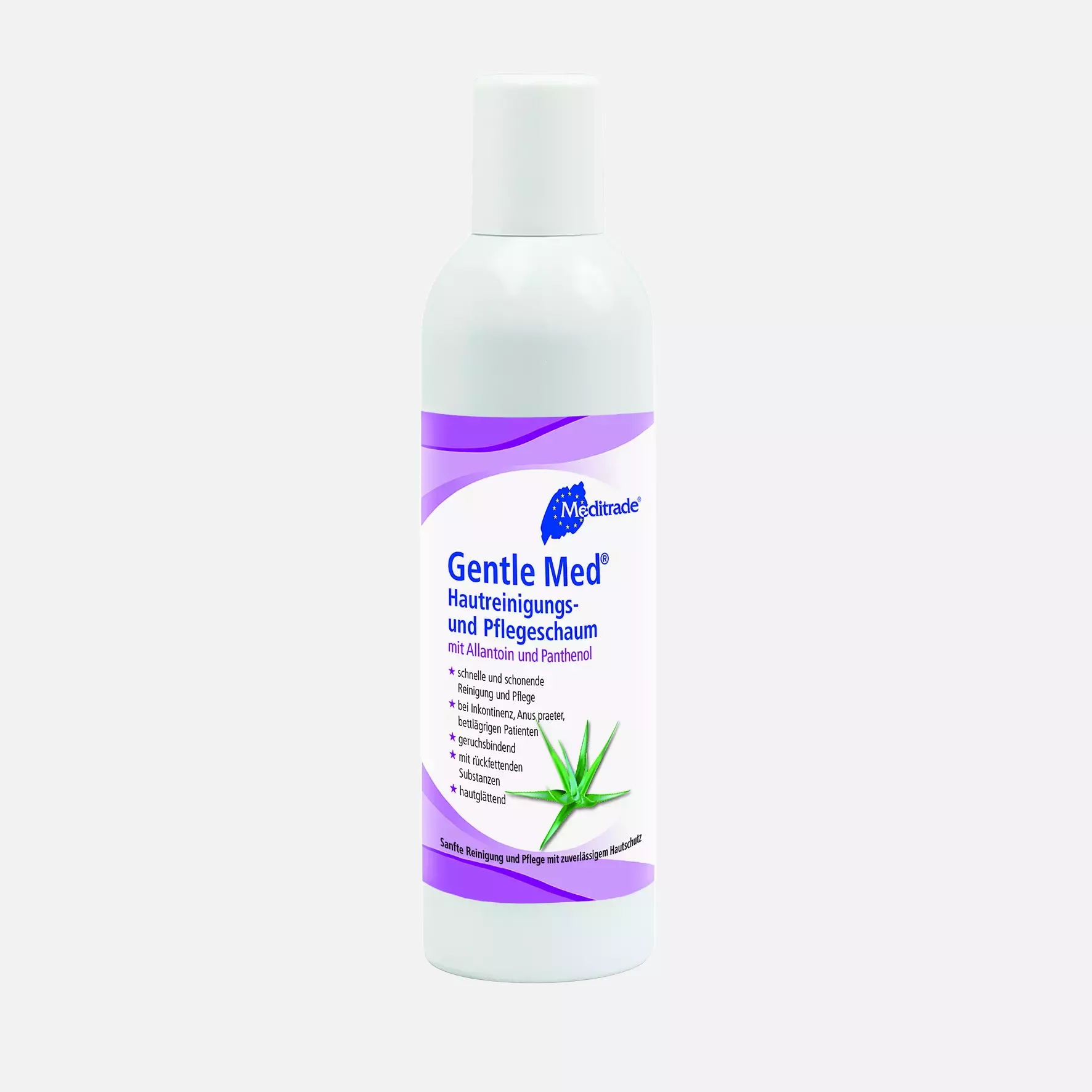 Meditrade 00994, Gentle Med® Skin Cleansing and Care Foam, 500 ml, image 1