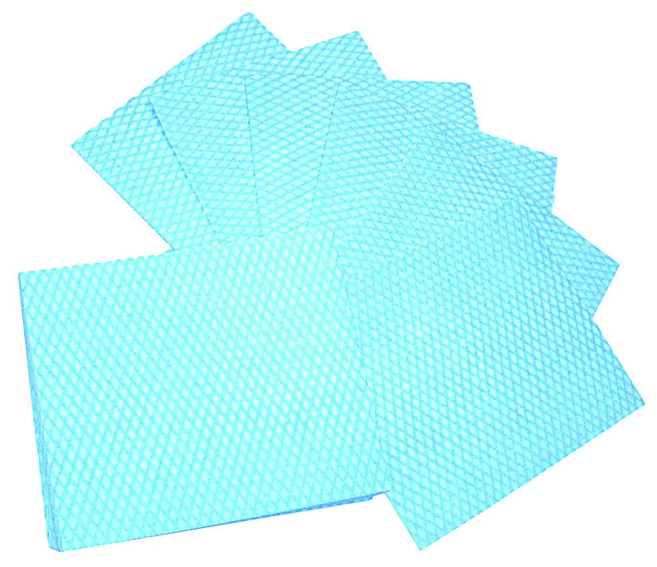 Meditrade 3539, Multi-Purpose Cloths 32x38 cm, Polyester/Viscose, Blue/White, image 1, gallery thumbnail