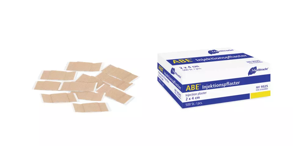 Meditrade 9525, ABE® Injection Plaster, 2 x 4 cm, image 1, gallery thumbnail