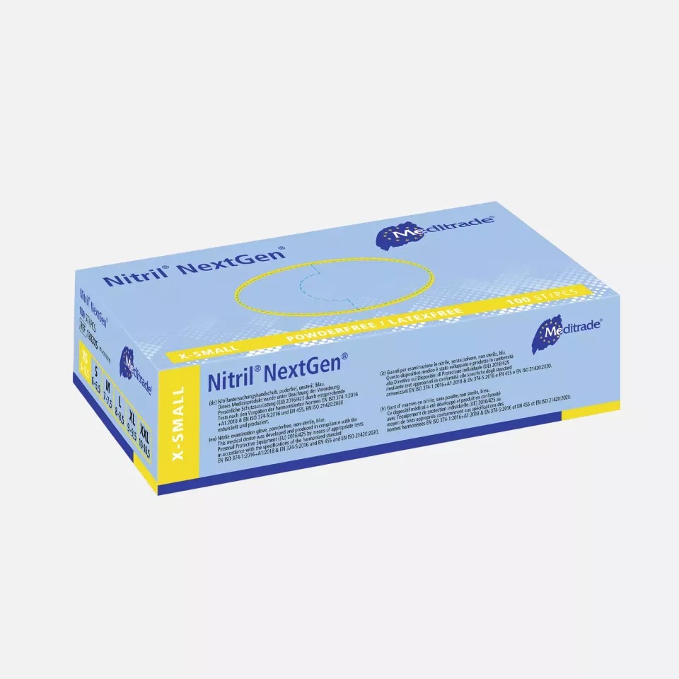 Meditrade 1283, Nitril® NextGen® Untersuchungshandschuh aus Nitril, puderfrei, image 5, gallery thumbnail