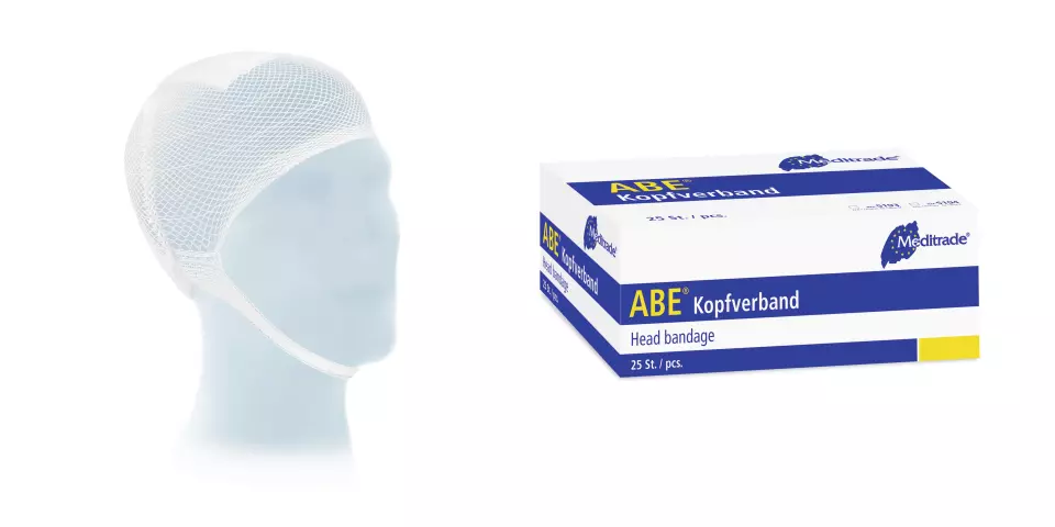 Meditrade 5193, ABE® Head bandage, size M, image 1, gallery thumbnail