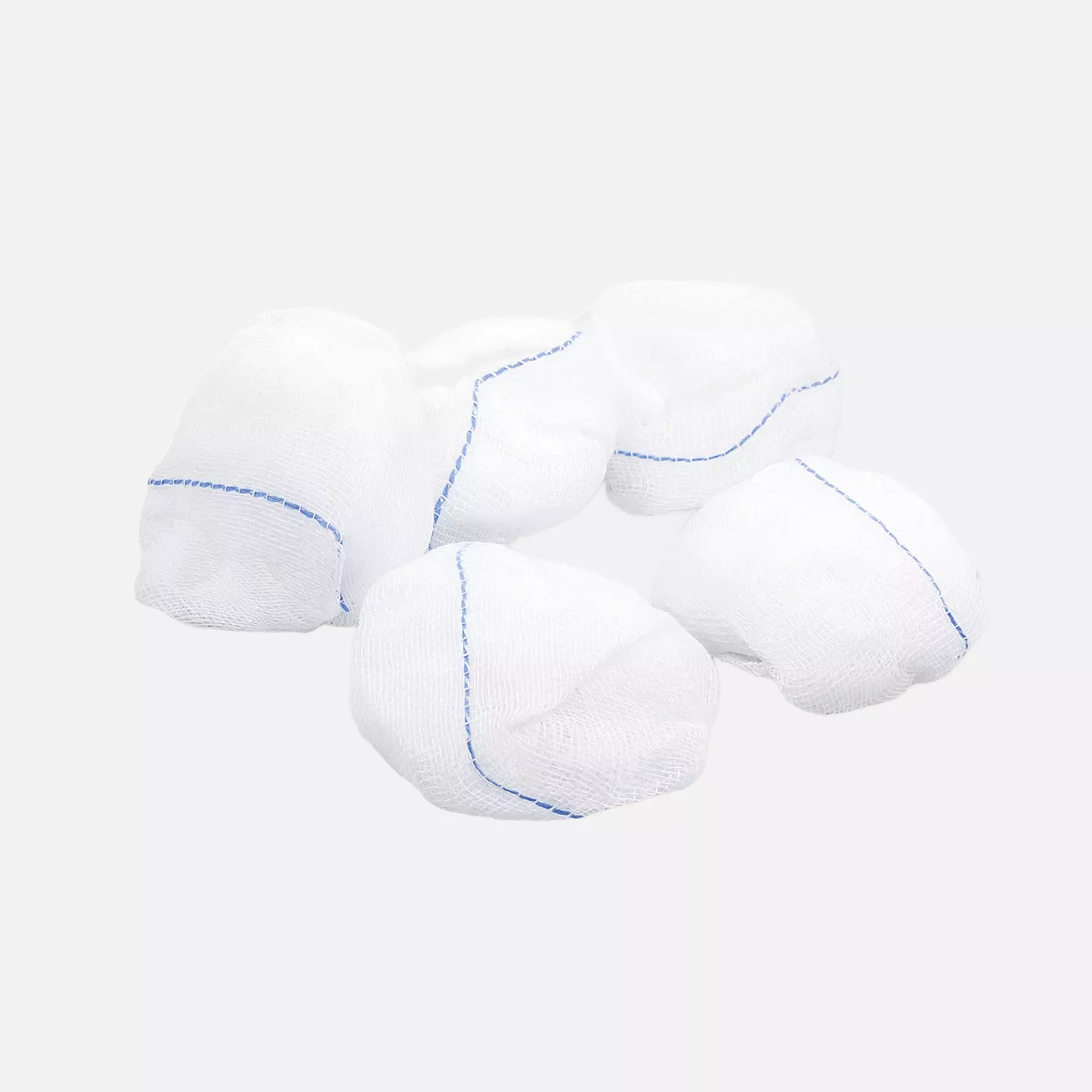 Meditrade 1181, BeeSana® Gauze Swab, X-Ray Detectable Thread, Sterile, 20 x 20 cm, Round Shape, image 1