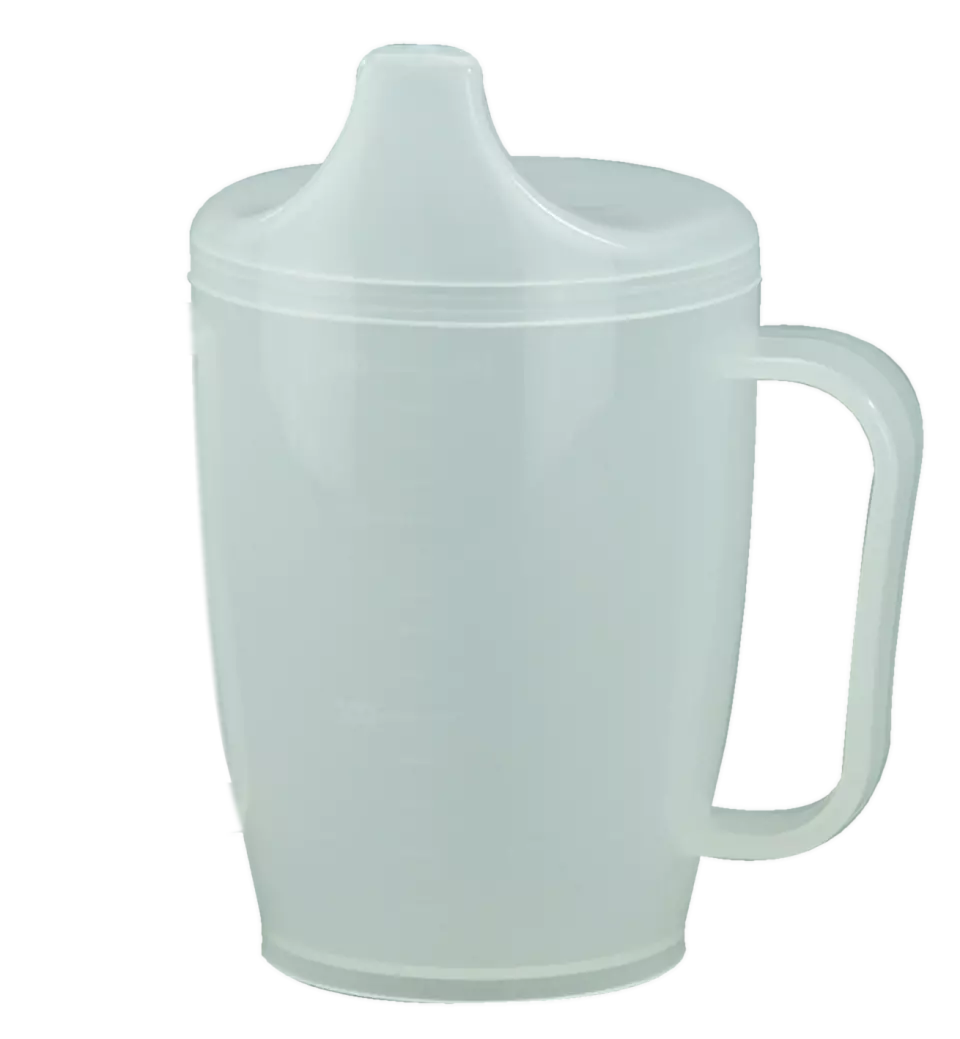 Meditrade 9722, Drinking Cup, with Handle, 12 mm Spout, image 1, gallery thumbnail