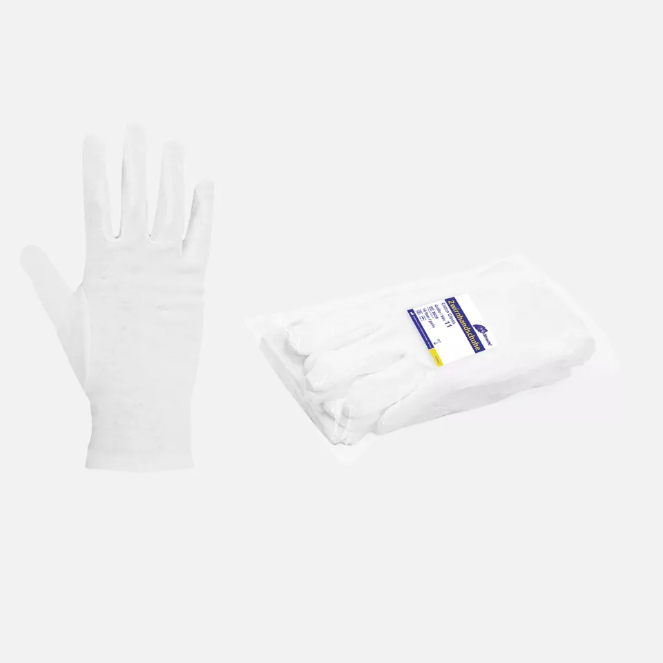 Meditrade 361, Cotton Thread Gloves Liner Glove Made of Pure Cotton, image 1, gallery thumbnail