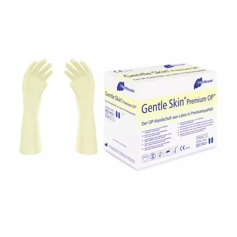 Meditrade Gentle Skin® Premium OP™ Latex Glove, Sterile, Powder-Free