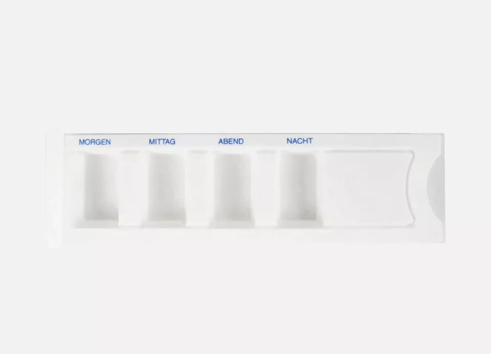 Meditrade 9707, Medicine Dispenser, 4-Compartment, image 1, gallery thumbnail