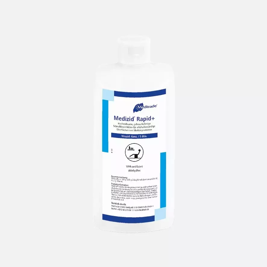 Meditrade 00975, Medizid® Rapid+ Surface Disinfectant, 500ml, image 1
