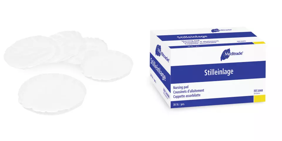 Meditrade 2068, BeeSana® Nursing Pads, Box, image 1, gallery thumbnail