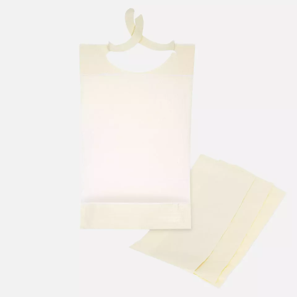 Meditrade 2997, Protective Bib, PE Film, 38 x 68 cm, image 1, gallery thumbnail