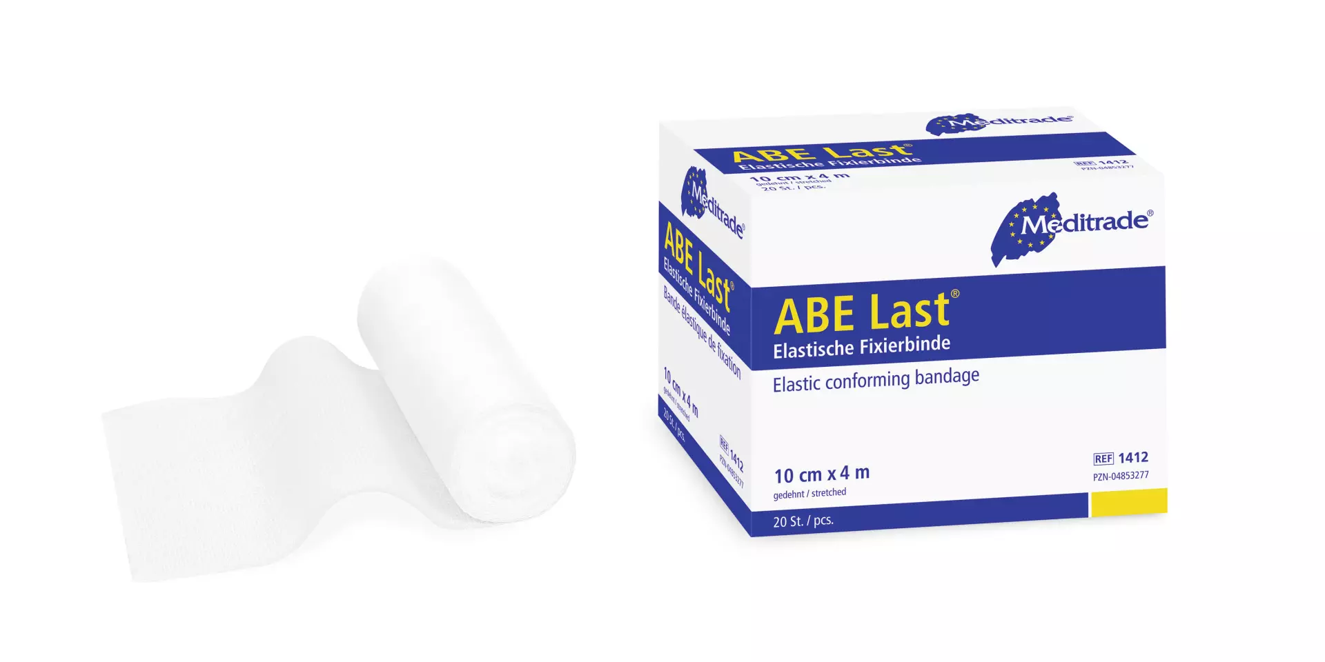 Meditrade 1413, ABE Last® Highly Elastic Conforming Bandage, 12 cm x 4 m