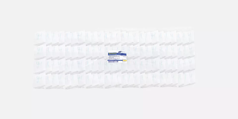 Meditrade 1170, BeeSana® Preparation Swab, X-Ray Detectable Thread, Non-Sterile, 6 x 6 cm, image 1, gallery thumbnail