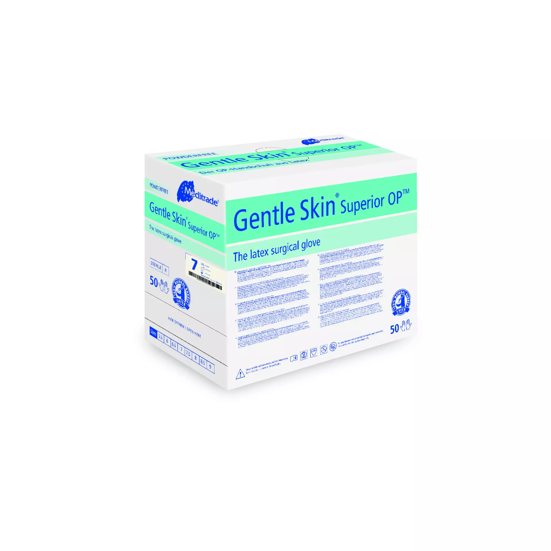 Meditrade 9041, Gentle Skin Superior OP™ Latex Glove, Powder-Free, image 4
