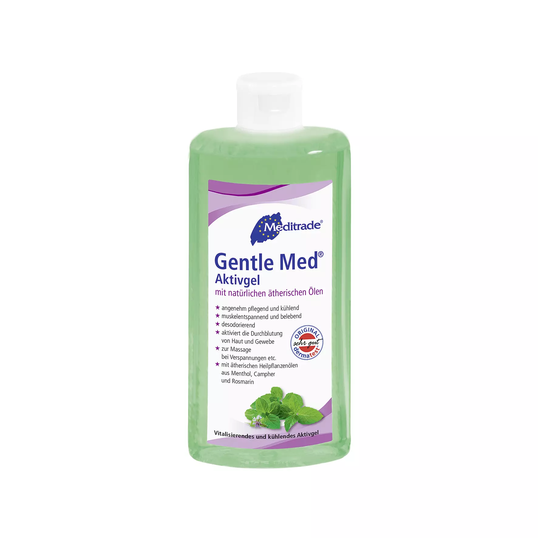 Meditrade 00991D, Gentle Med® Active Gel, 500 ml, image 1