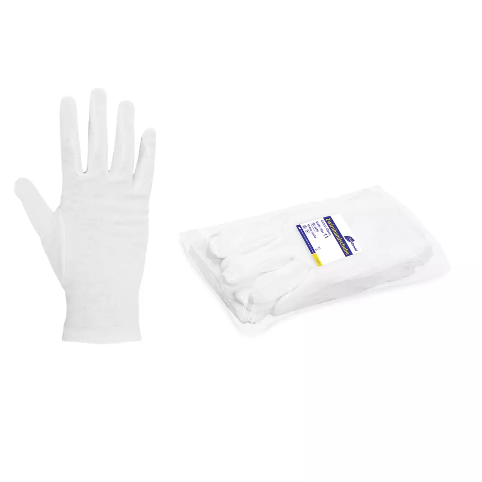 Meditrade 361, Cotton Liner Gloves Made of Pure Cotton, image 1, gallery thumbnail