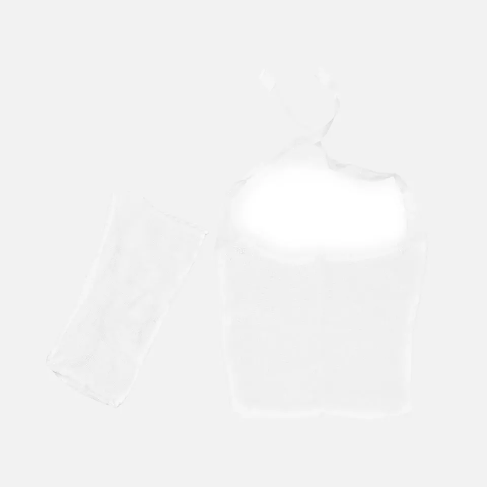 Meditrade 4239, Protective Bib, Gauze, 20 x 30 cm, image 1, gallery thumbnail