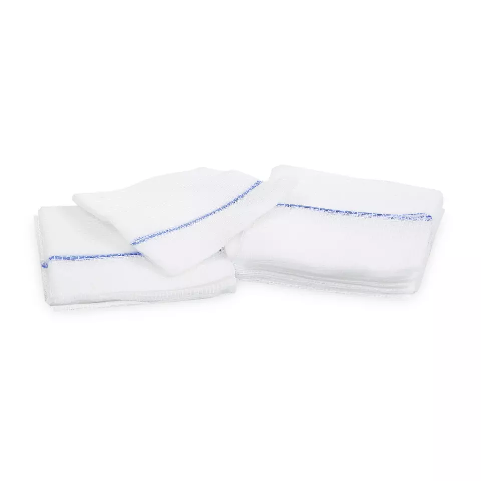 Meditrade 1005, BeeSana® Gauze Compress, X-Ray Detectable Thread, Non-Sterile, 16-Ply, 5 x 5 cm, image 1, gallery thumbnail