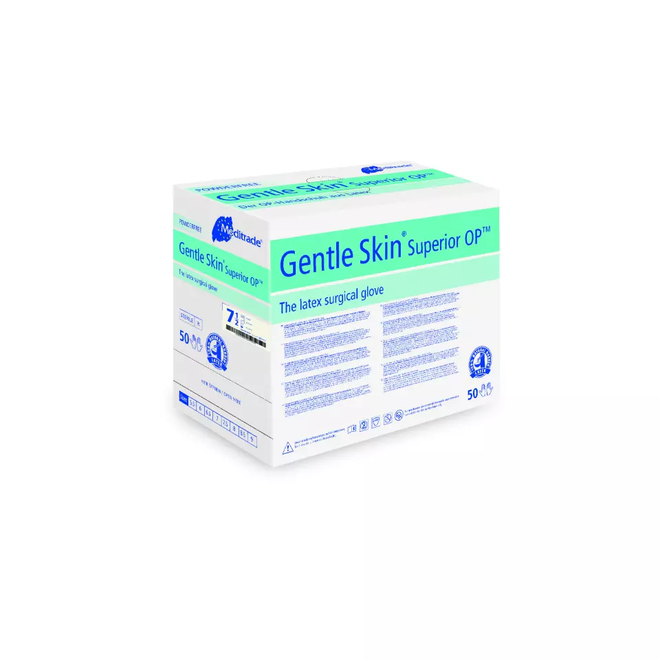 Meditrade 9041, Gentle Skin Superior OP™ Latex Glove, Powder-Free, image 5, gallery thumbnail