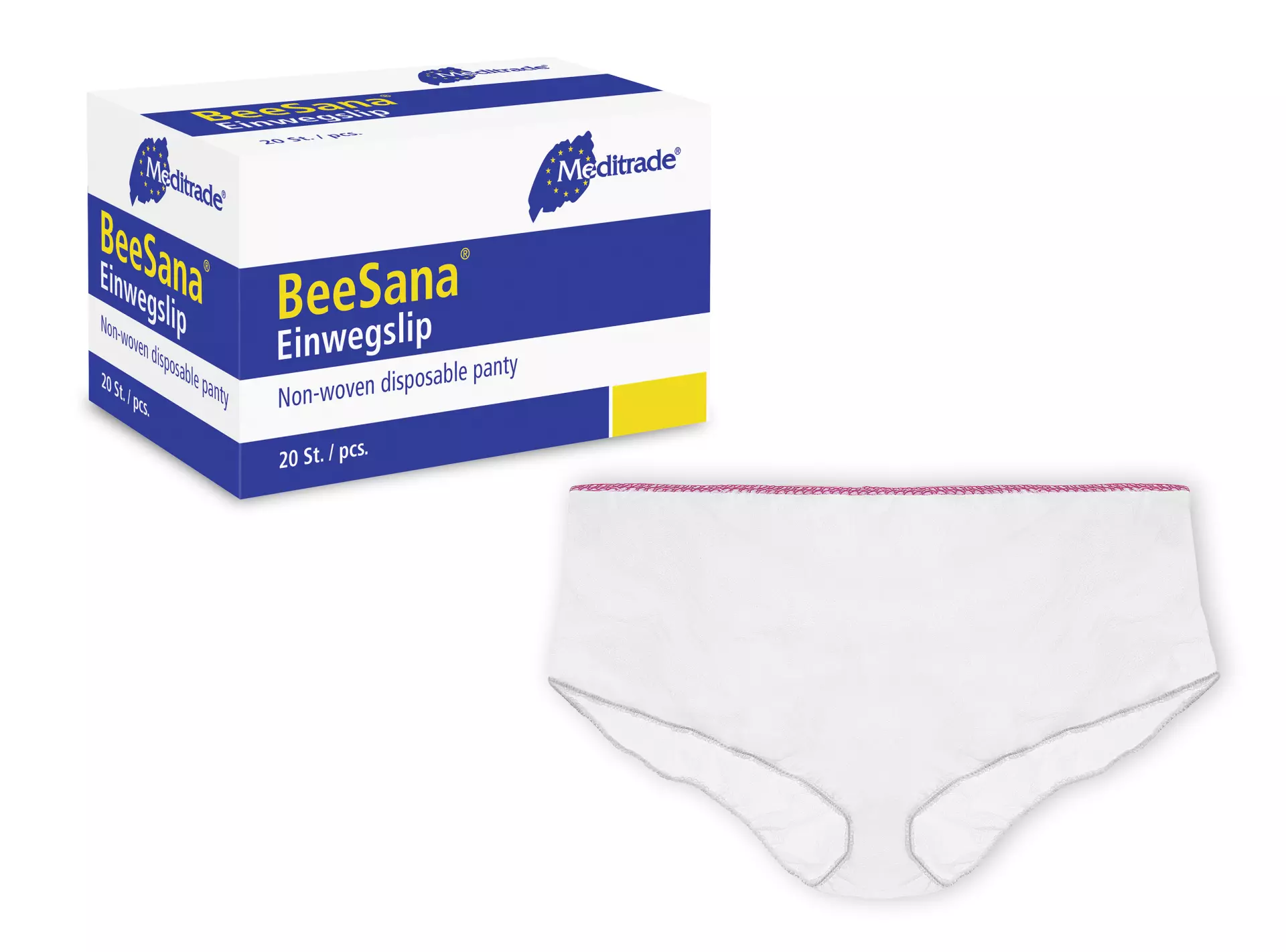 Meditrade 2253, BeeSana® Disposable Panty, 58 62 cm, Green, image 1