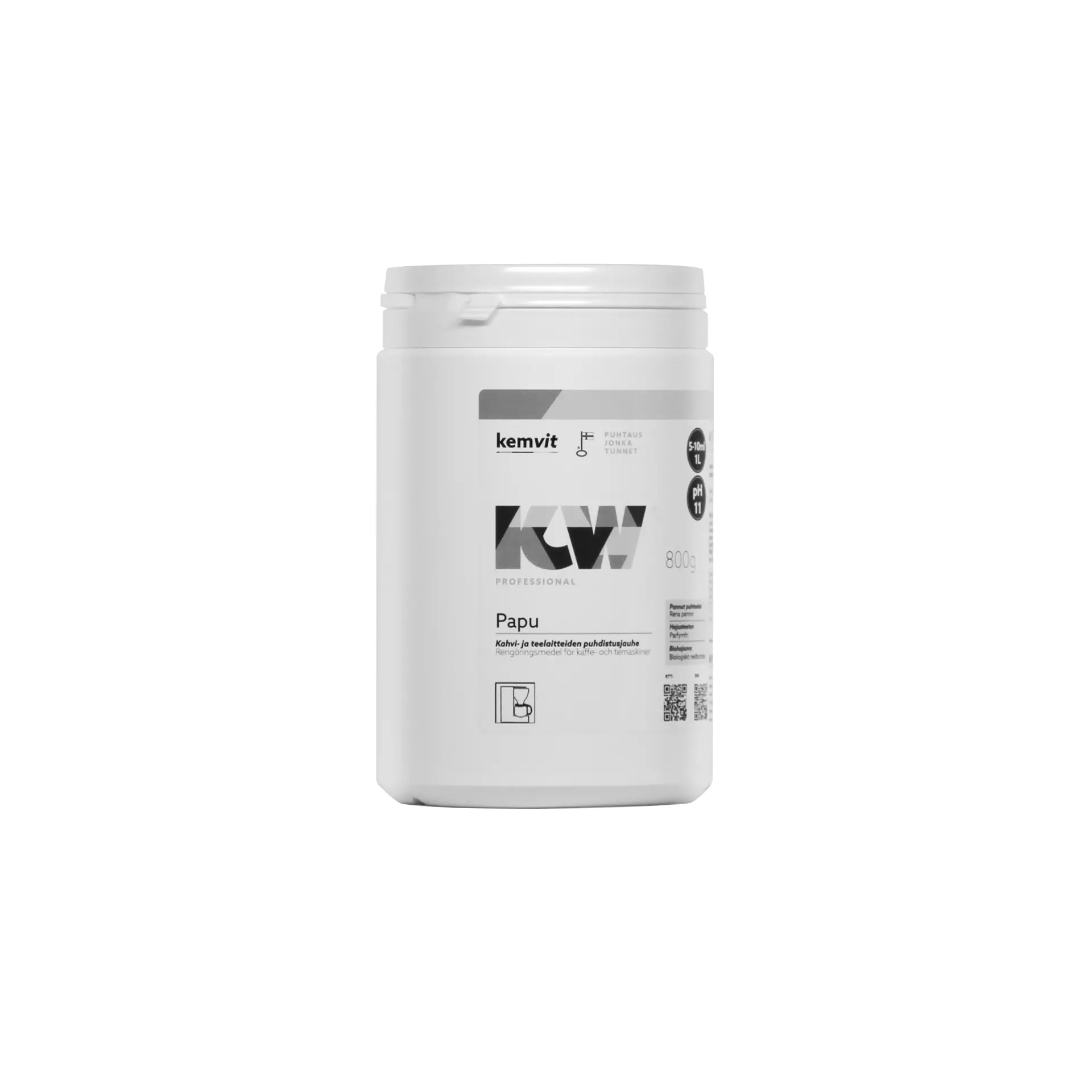 Kemvit 1842008, KW PAPU Coffee Grease Removal Powder 800g, image 1