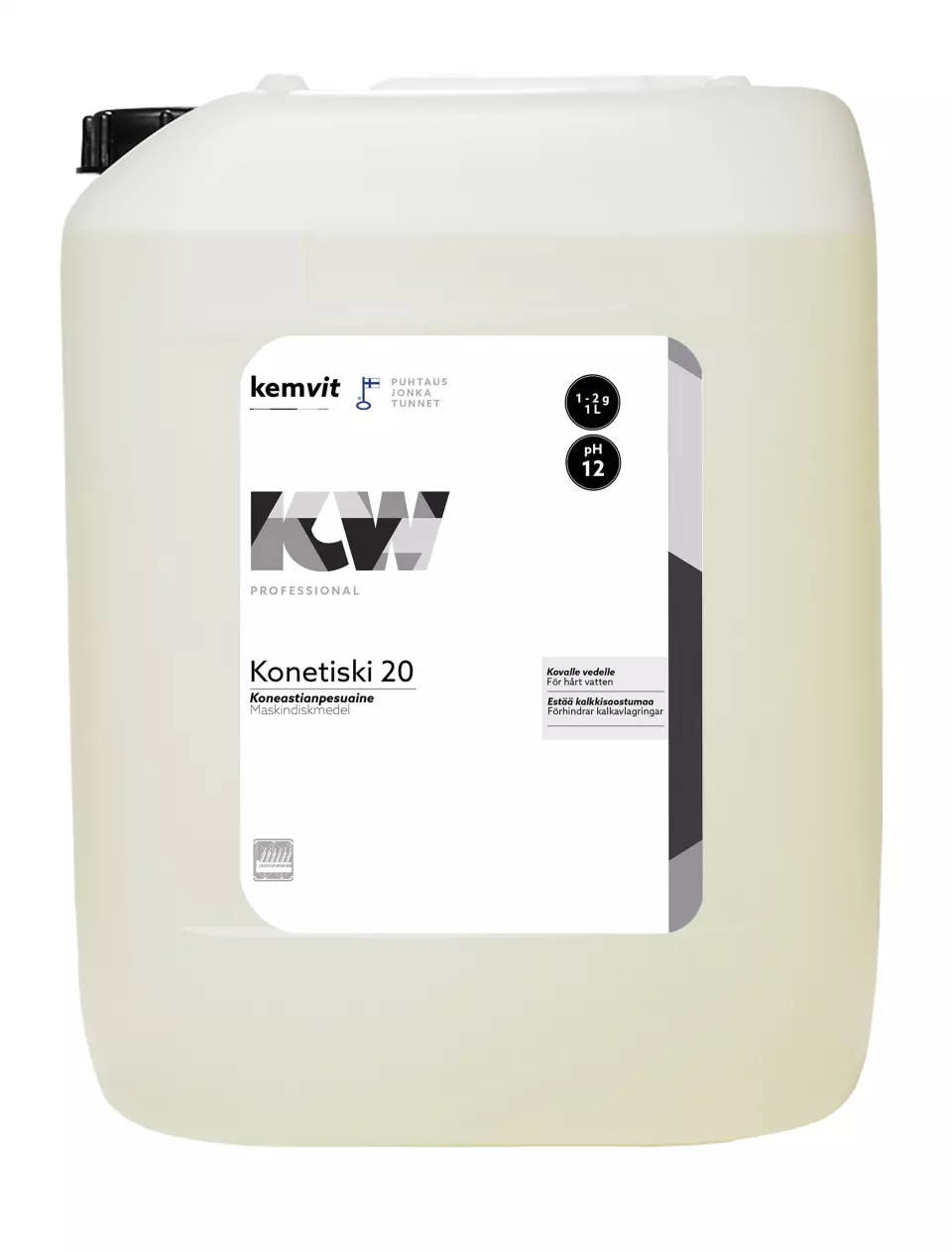 Kemvit 1853413, KW Machine Dishwashing Detergent 20 13kg, image 1, gallery thumbnail
