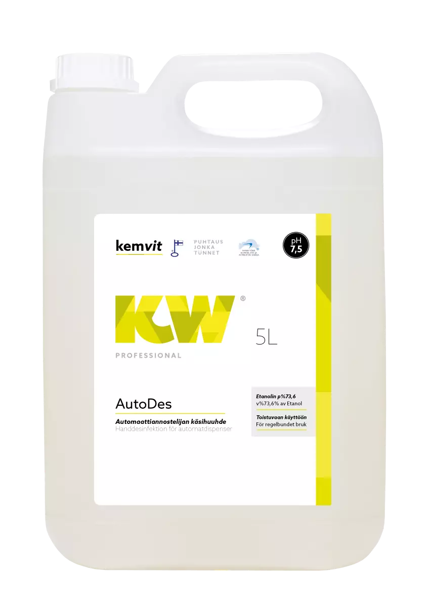 Kemvit 183825, KW AUTODES 5 L Hand Disinfectant, image 1, gallery thumbnail