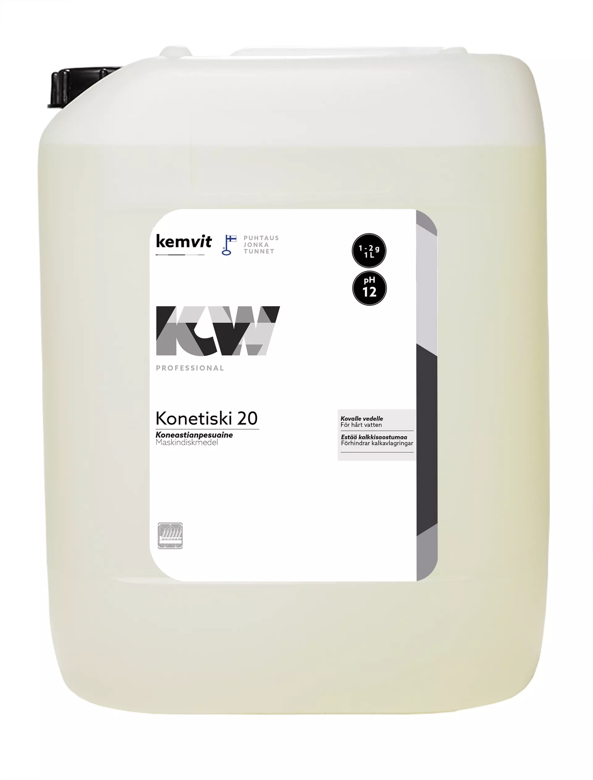 Kemvit 1853413, KW Machine Dishwashing Detergent 20 13kg, image 1