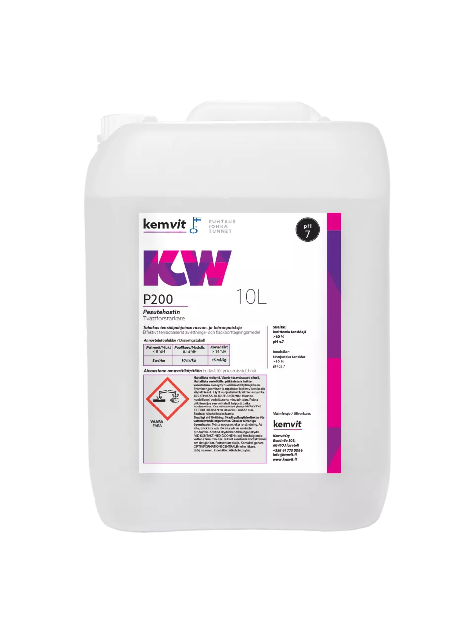 Kemvit 1839310, KW P200 10L Degreaser, image 1, gallery thumbnail