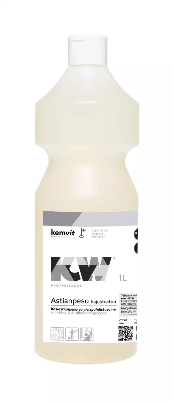 Kemvit 184611, KW ASTIANPESU Fragrance-Free 1L, image 1, gallery thumbnail