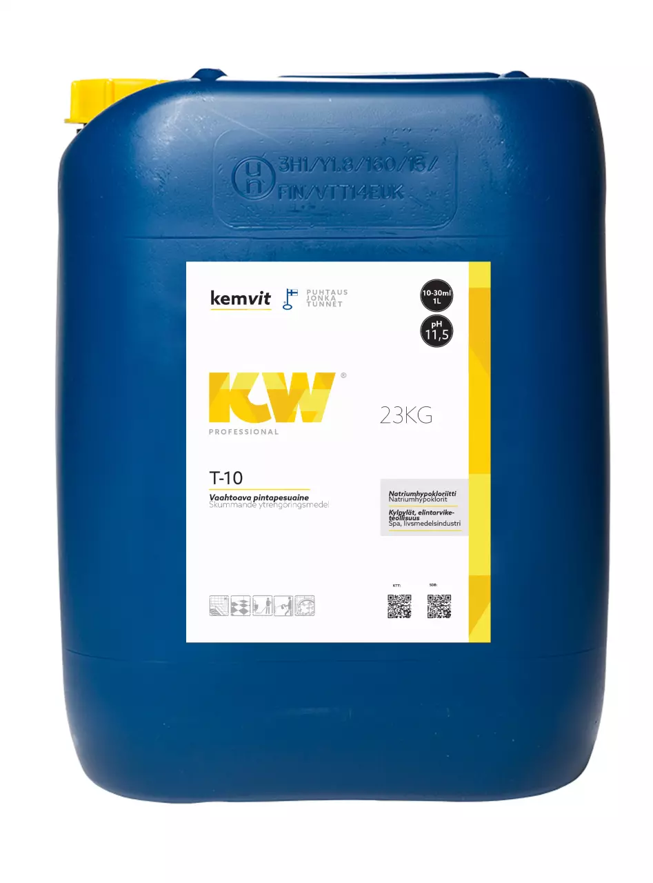 Kemvit 1841020, KW T-10 23kg Surface Cleaner for Food Industry, image 1, gallery thumbnail