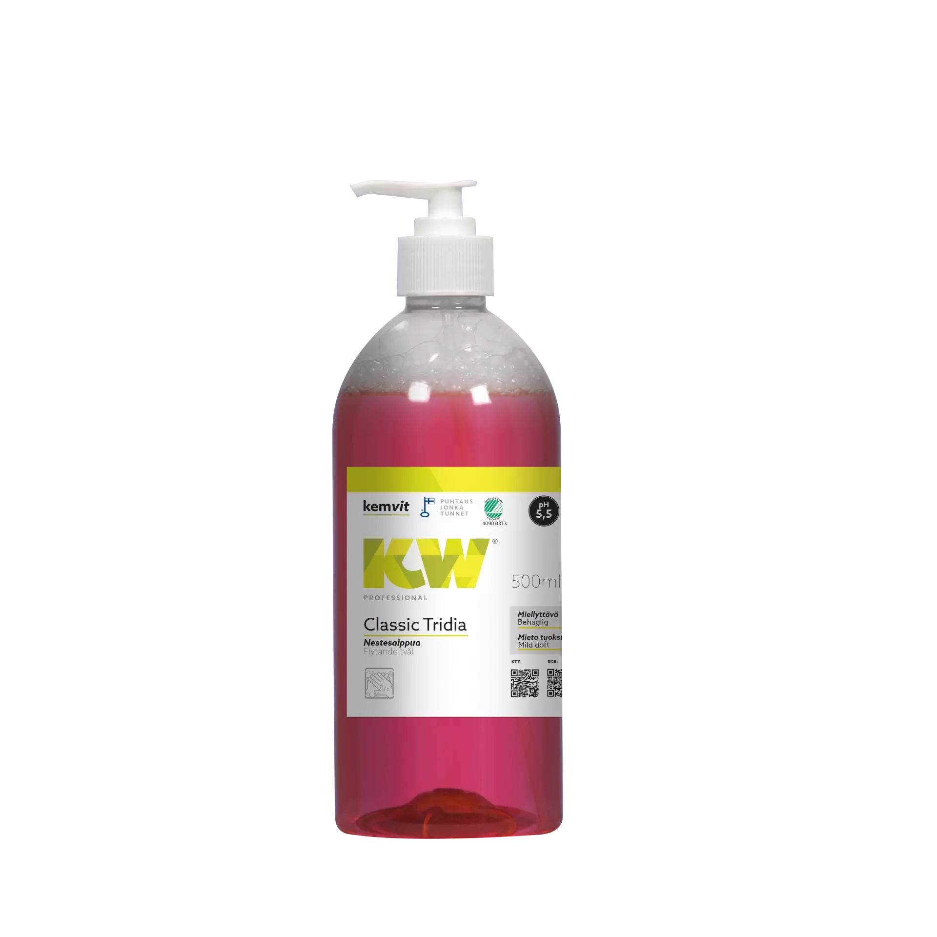 Kemvit 1851705, KW CLASSIC TRIDIA 500ml Hand and Body Cleanser, image 1