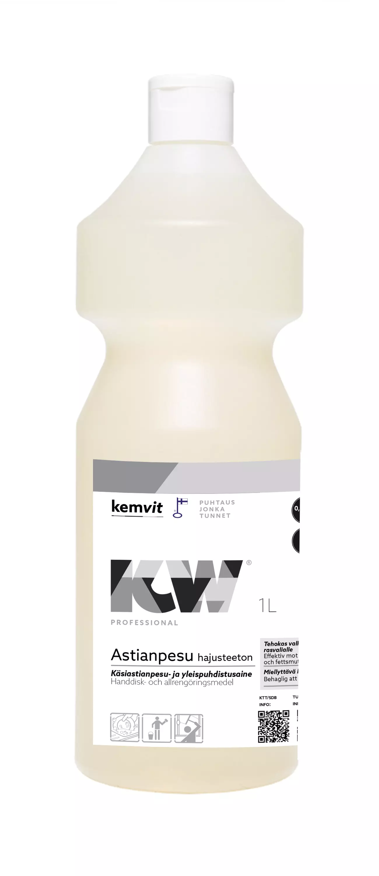 Kemvit 184611, KW ASTIANPESU Fragrance-Free 1L, image 1