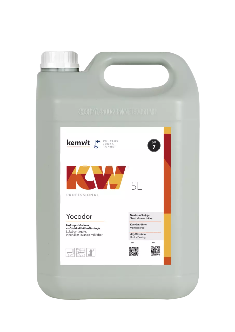 Kemvit 180925, KW YOCODOR 5 L Odor Removal Solution, image 1, gallery thumbnail