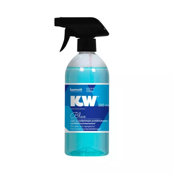 Kemvit 1849105, KW BLUE 500ml Glass Cleaner With Frost Protection, image 1, gallery thumbnail