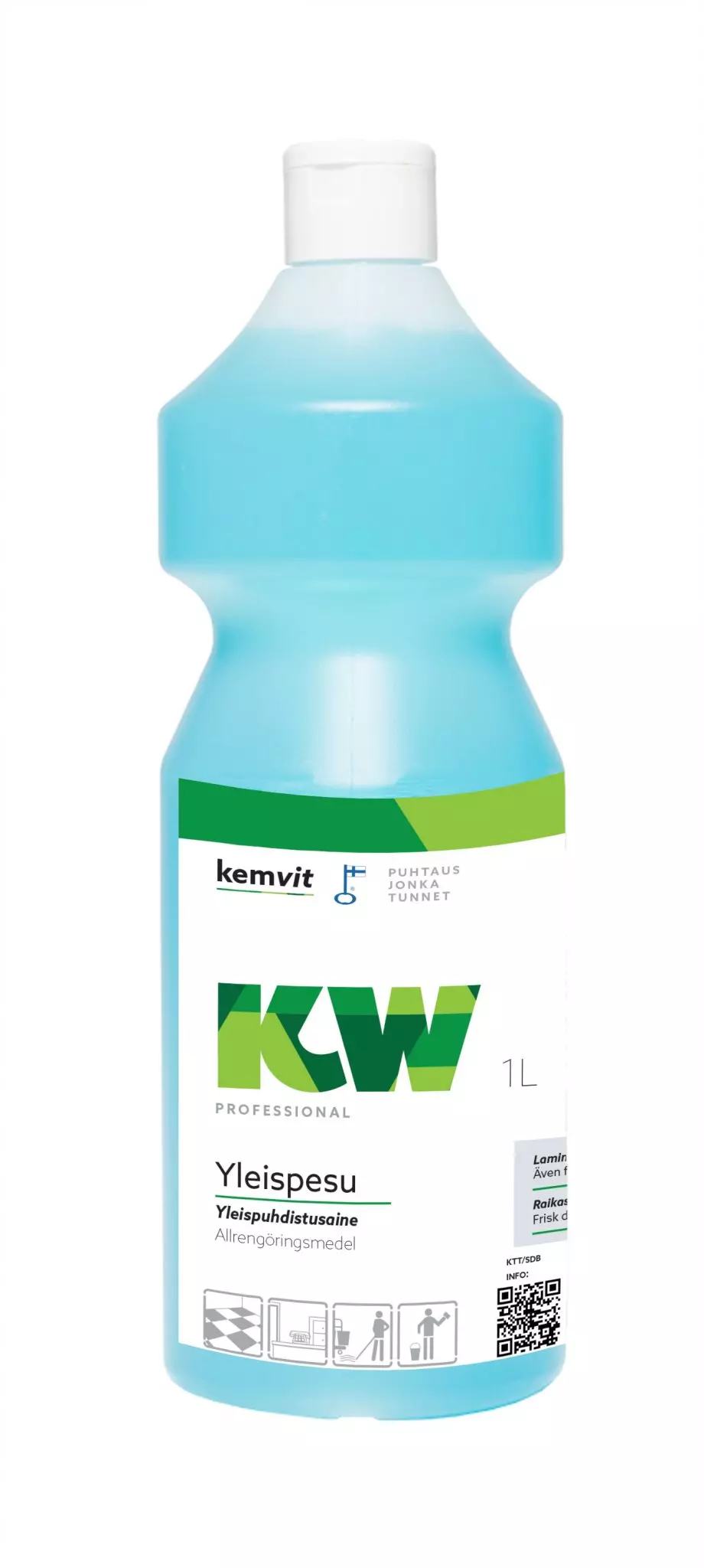 Kemvit 184981, KW YLEISPESU 1L All-purpose cleaner, image 1, gallery thumbnail