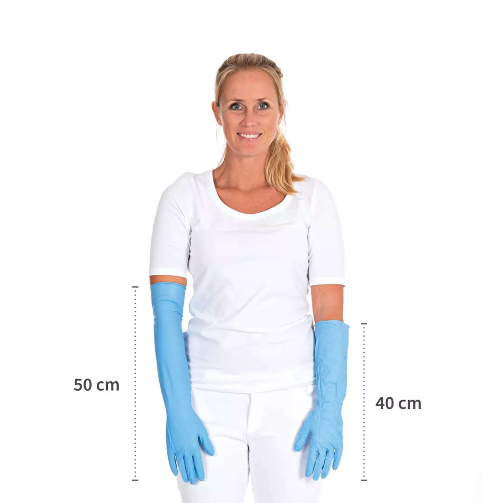 Hygostar 40-270-VAR-VAR, Nitrile Gloves Superlong, image 2