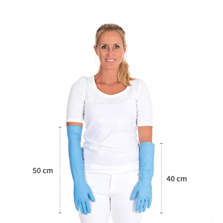 Hygostar 40-270-VAR-VAR, Nitrile Gloves Superlong, image 2, gallery thumbnail