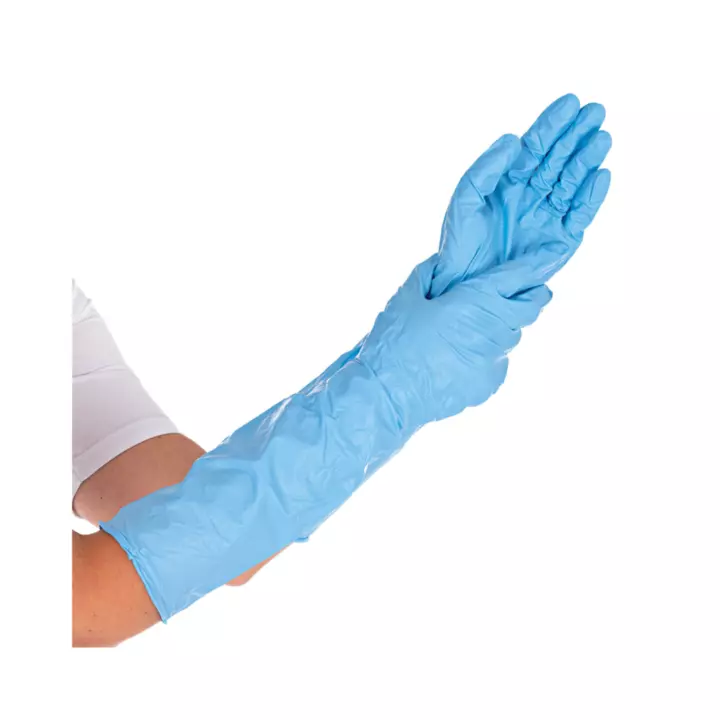 Hygostar 40-270-VAR-VAR, Nitrile Gloves Superlong, image 3, gallery thumbnail