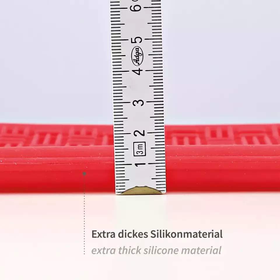 HygoStar 33216, Heatblocker Silicone Oven Gloves, 35 cm, Red, image 9, gallery thumbnail