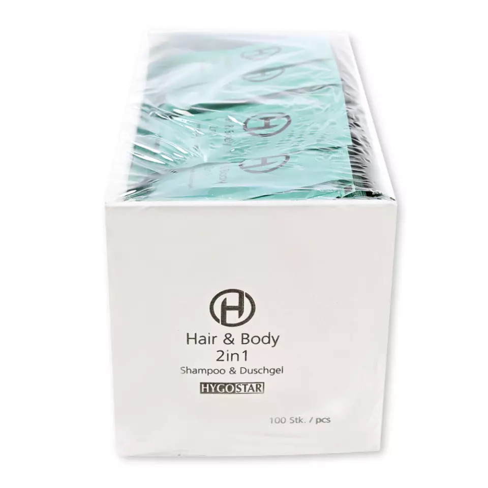 Hygostar 556222, Hair & Body Wash Sachet, 2in1, image 2, gallery thumbnail